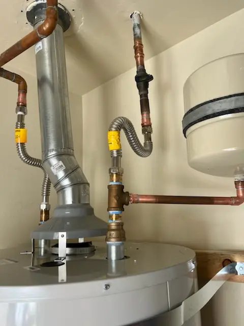 Water heater installation and plumbing repair in Millboro